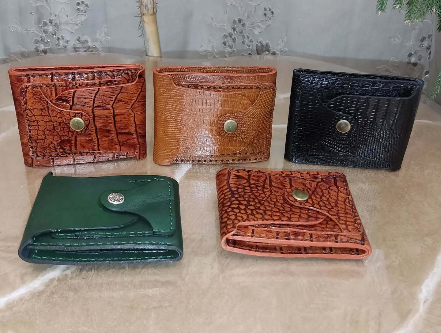  الگو نیمه آماده کیف جیبی چرمی 