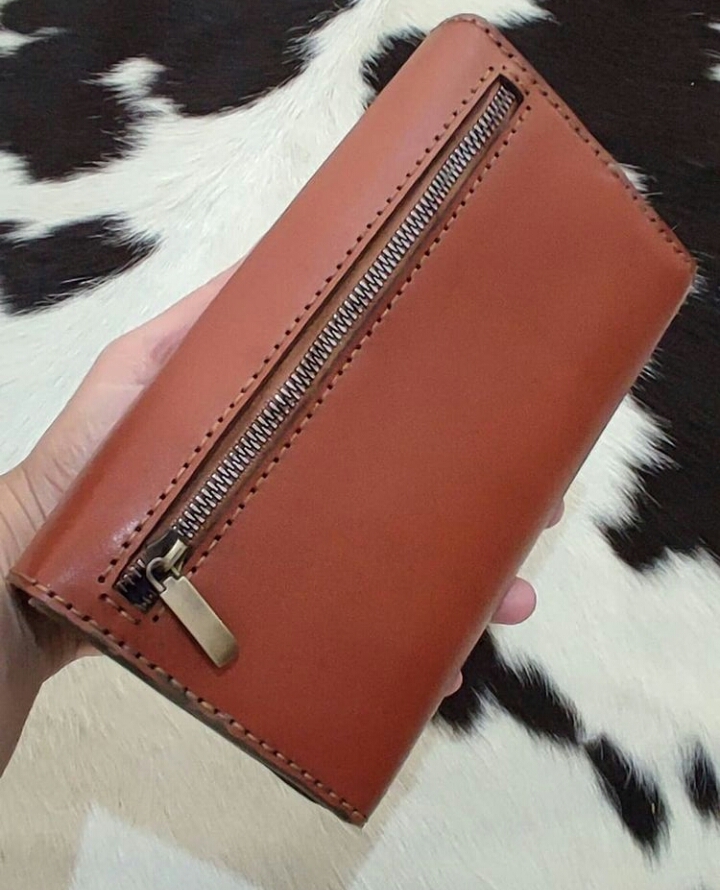 الگو کیف چرمی زنانه هشت تکه